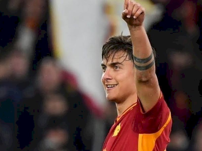 Dybala merayakan gol ke gawang Torino. (int) 