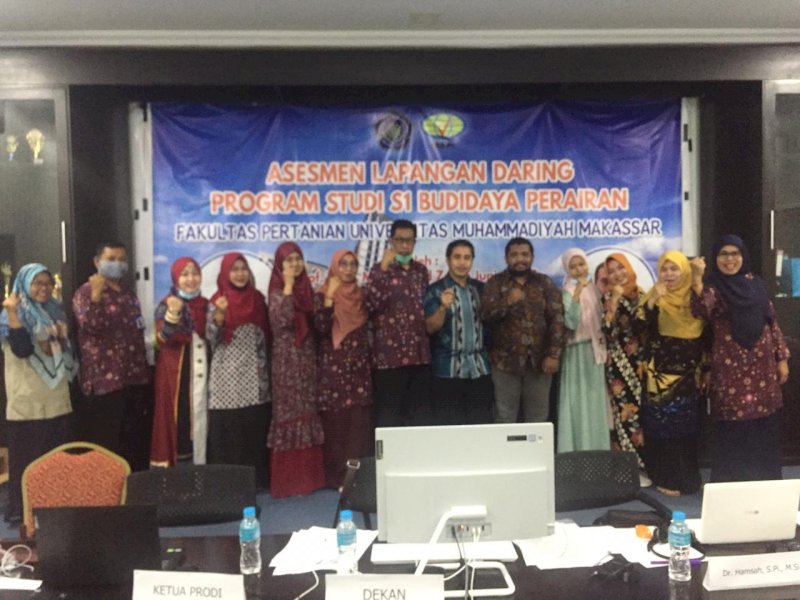 Asesmen Lapangan Prodi Budidaya Perairan Unismuh Makassar. 