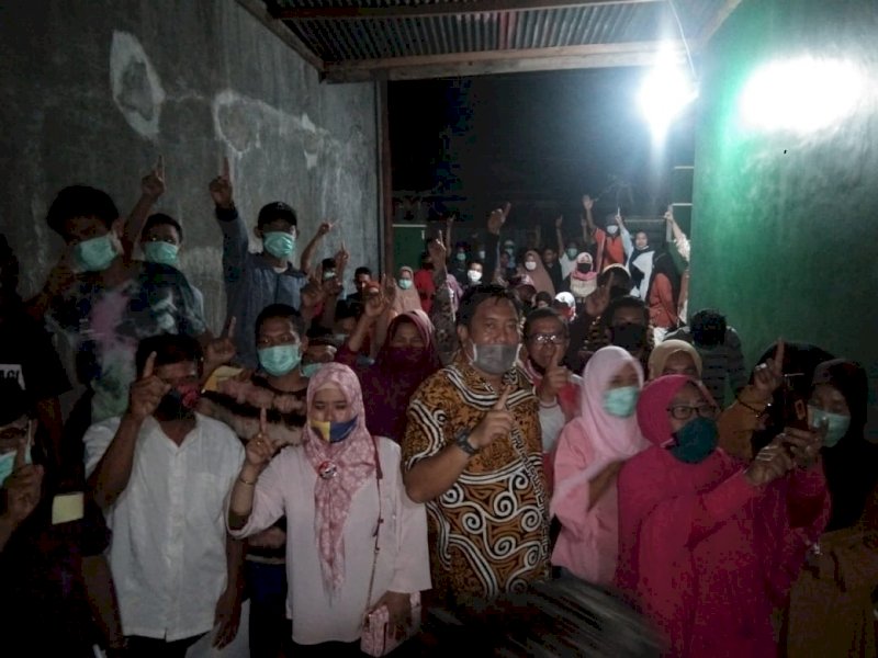 AHP saat kampanye di Kelurahan Ela-ela. 