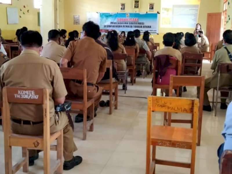 Sosialisasi Pengendalian Gratifikasi Pemkab Torut 