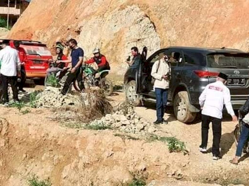 Kunjungan Al John di daerah terpencil di Toraja Barat. 