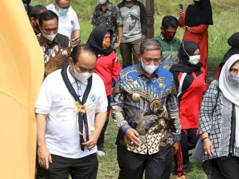Wamendes PDTT Budi Arie Setiadi saat Kunker di Wajo. 
