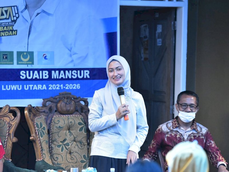 Calon Bupati Lutra Indah Putri Indriani. 