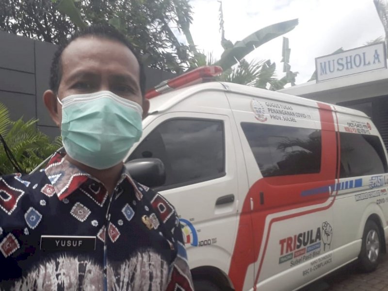 Jubir Satgas PPC Bone Yusuf. 