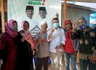 Emak-emak dan Milenial di Pao Bersatu Dukung Thahar-Rahmat