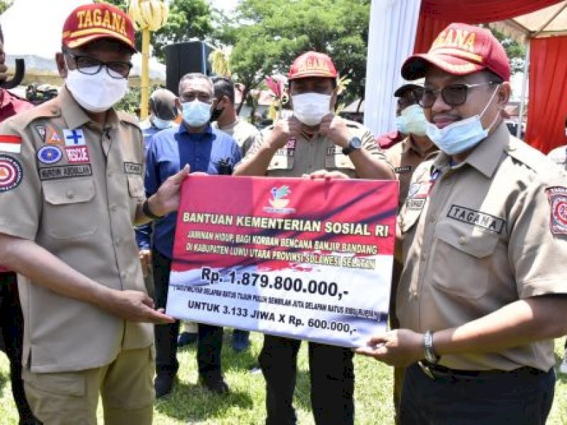 Penerimaan bantuan Jadup.