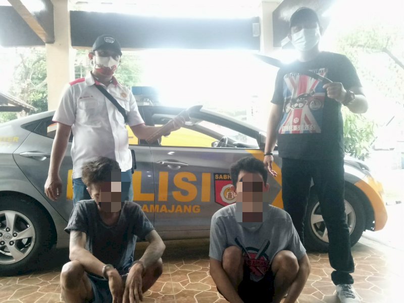 Pelaku Penganiayaan di Jalan Baji Dakka. 