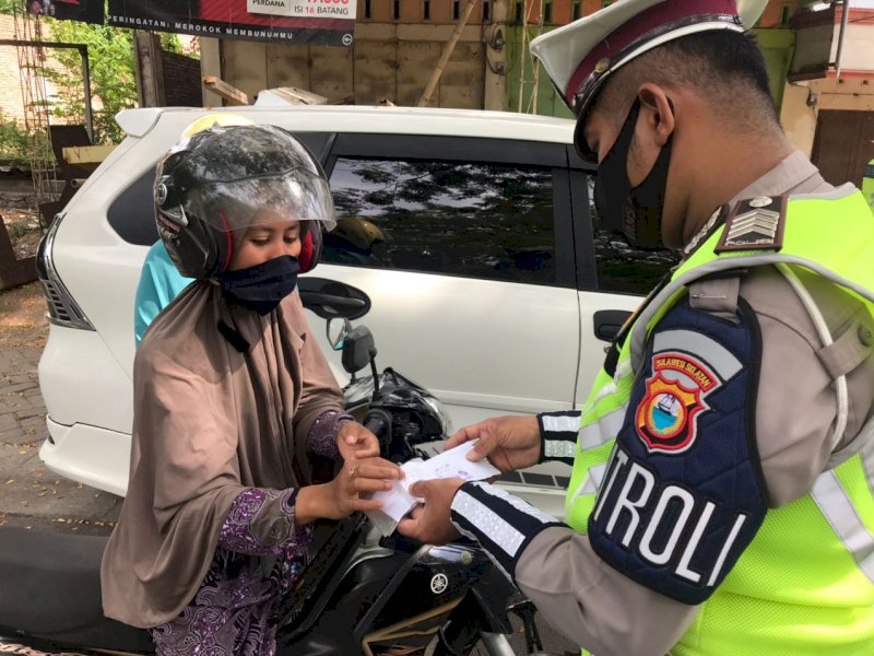 Operasi Zebra Satlantas Polres Bantaeng. 