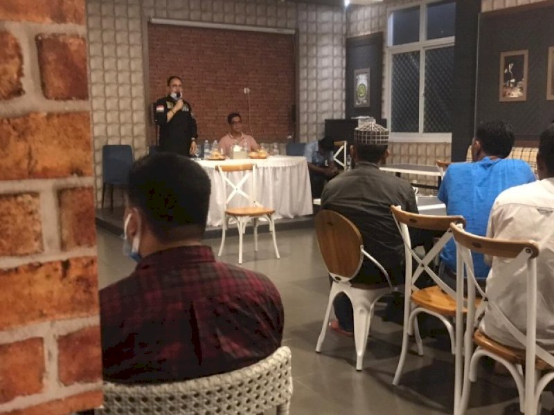 Konsolidasi Relawan Akmal Pasluddin. 