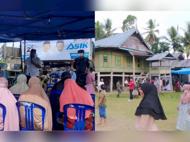 Paslon Asik (kiri), TSY (kanan) 