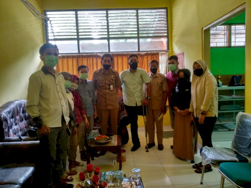 Penyandang Disabilitas saat menyambangi Kantor Disnaker Bulukumba. 