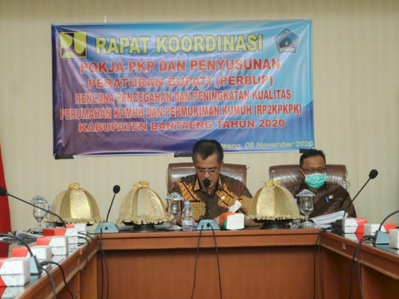 Rakor RP2KPKPK Pemkab Bantaeng
