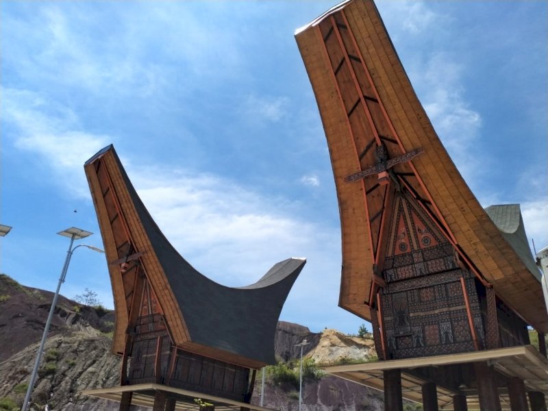 Lumbung Bandara Toraja. 
