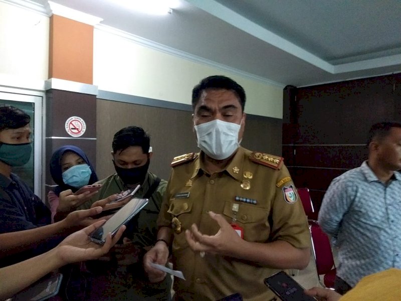 Kadisnaker Makassar Andi Irwan Bangsawan. 