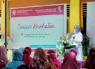Peduli Kaum Perempuan, Ketua TP PKK Bantaeng Hadiri Peringatan Pink Blue Day