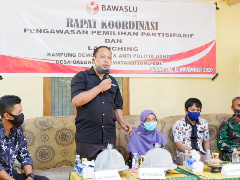 Launching Kampung Demokrasi dan Anti Politik Uang. 