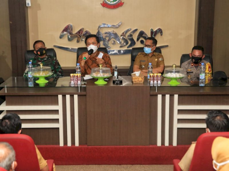 PJ Wali Kota Makassar Rudy Djamaluddin. 