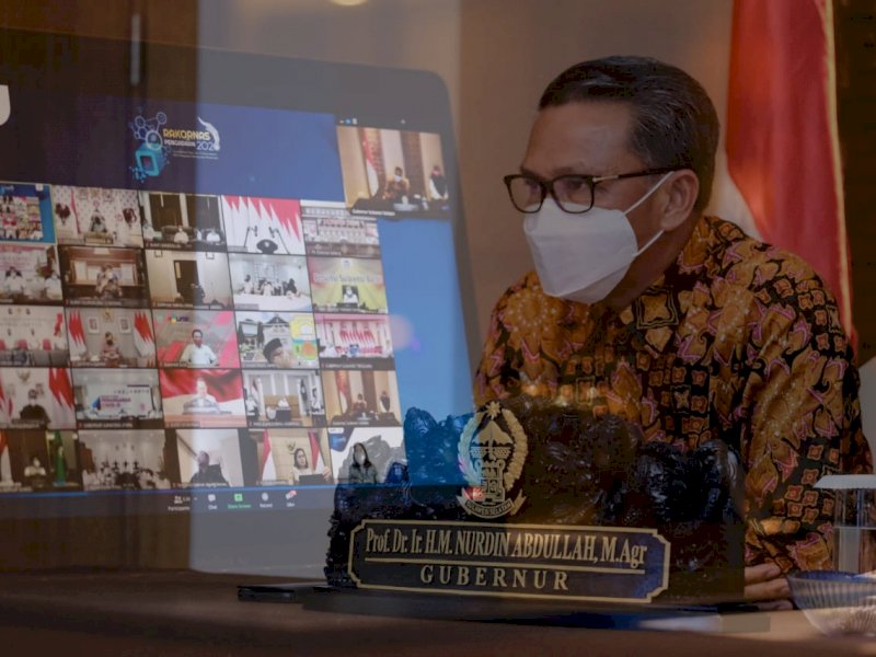 Gubernur Sulsel Nurdin Abdullah.