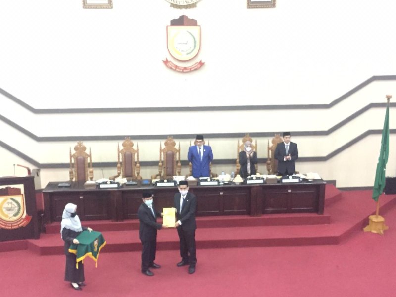 Sidang Paripurna DPRD Makassar.