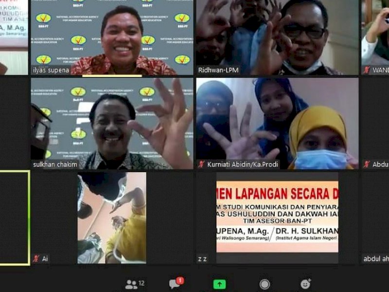 Proses Assesmen Prodi KPI IAIN Bone. 