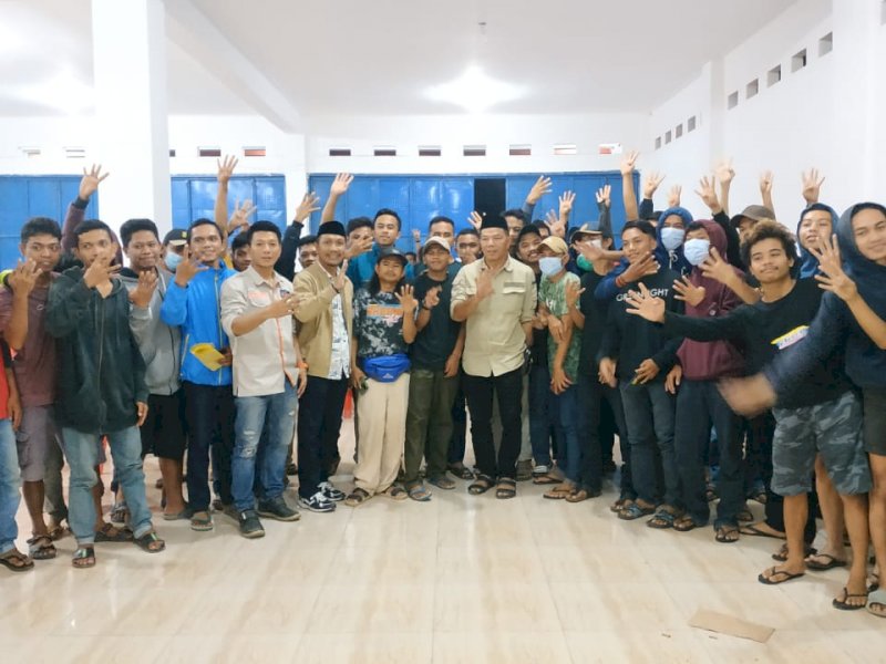 Milenial Rilau Ale bersama Andi Utta. 