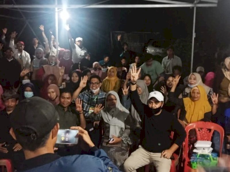 Tim ABG konsolidasi untuk memenangkan pasangan Andi Utta-Edy Manaf.