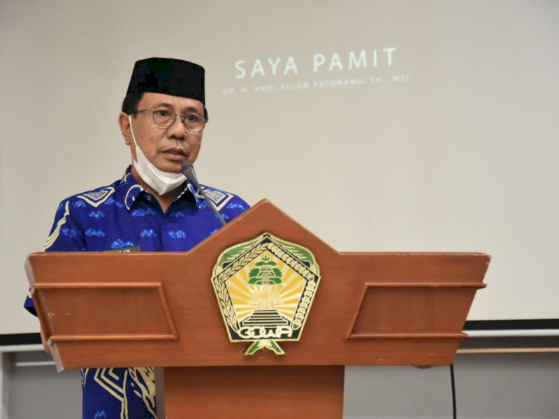 Pjs Bupati Gowa Andi Aslam. 