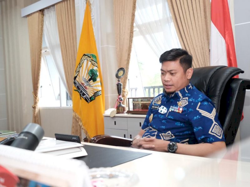 Bupati Gowa Adnan Purictha Ichsan. 