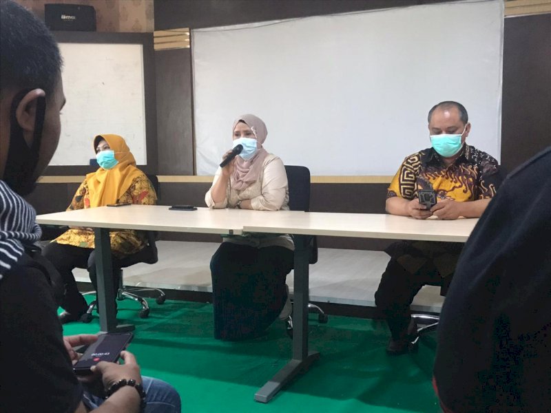 Konferensi Pers Pihak RSUD Bulukumba. 