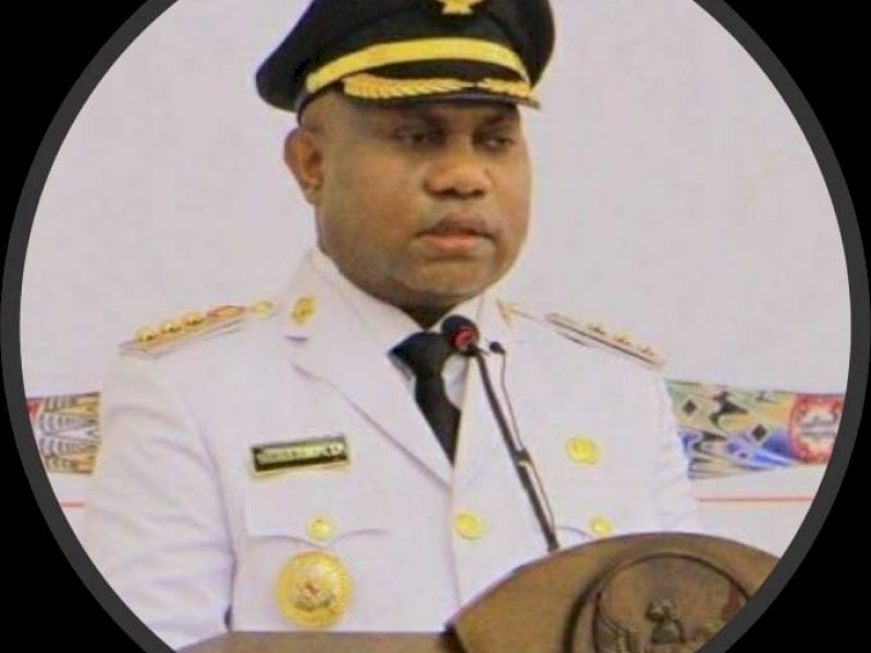 Bupati Dogiyai Yakobus Dumapa. 