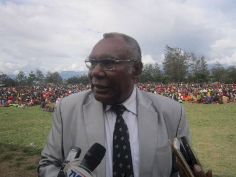 Presiden Persekutuan Gereja-gereja Baptis West Papua Pdt Dr Socratez S Yoman. 