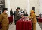 Lantik Pejabat Fungsional Bagian ULP, Rudy: Kedepankan Nilai-nilai Integritas