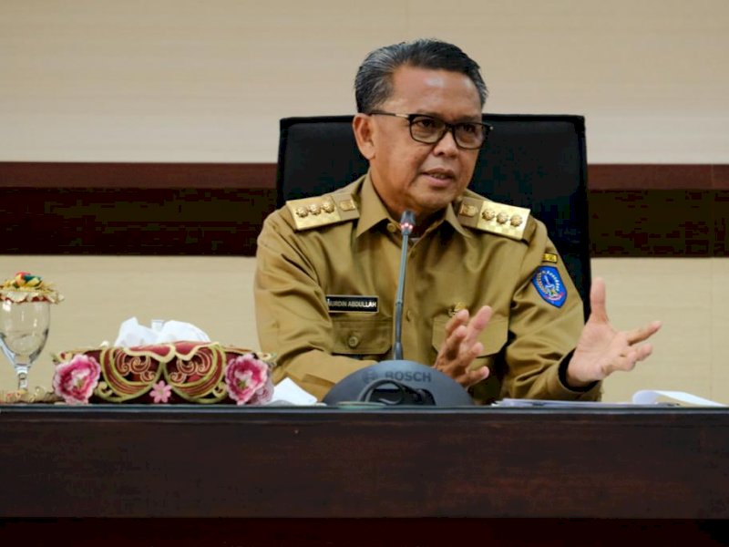 Gubernur Sulsel Nurdin Abdullah. 
