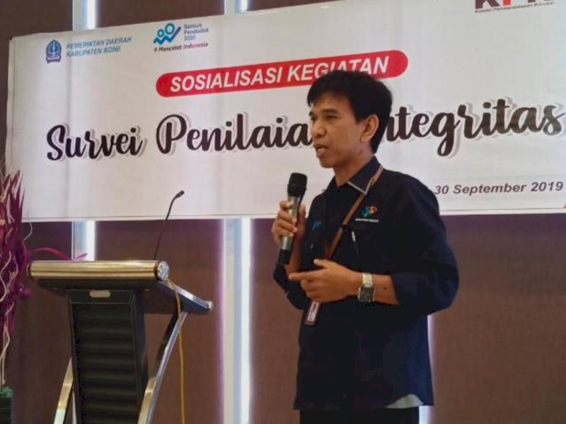 Kepala BPS Bone Yunus. 