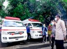 Sulsel Terima 13 Unit Ambulans dan Damkar dari Ehime Jepang