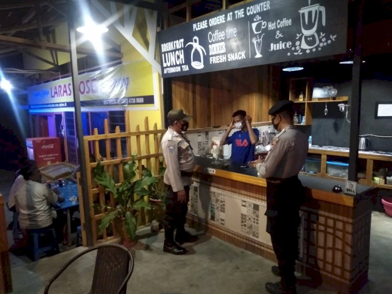 Operasi Yustisi Polres Selayar. 