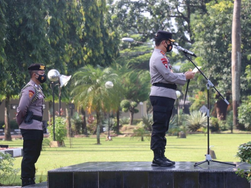 Apel Kesiapan Polda Sulsel. 