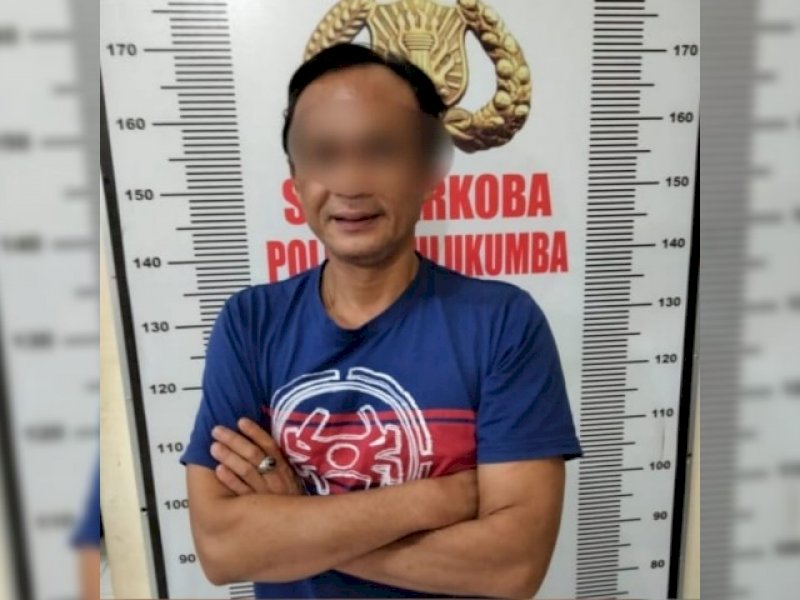Pria membawa 20 paket sabu diamankan Polres Bulukumba. 