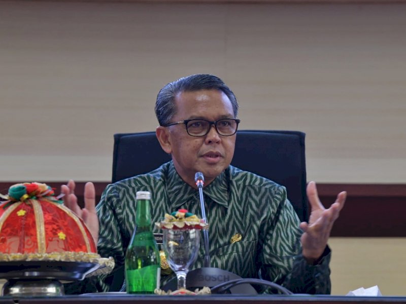 Gubernur Sulsel Nurdin Abdullah. 