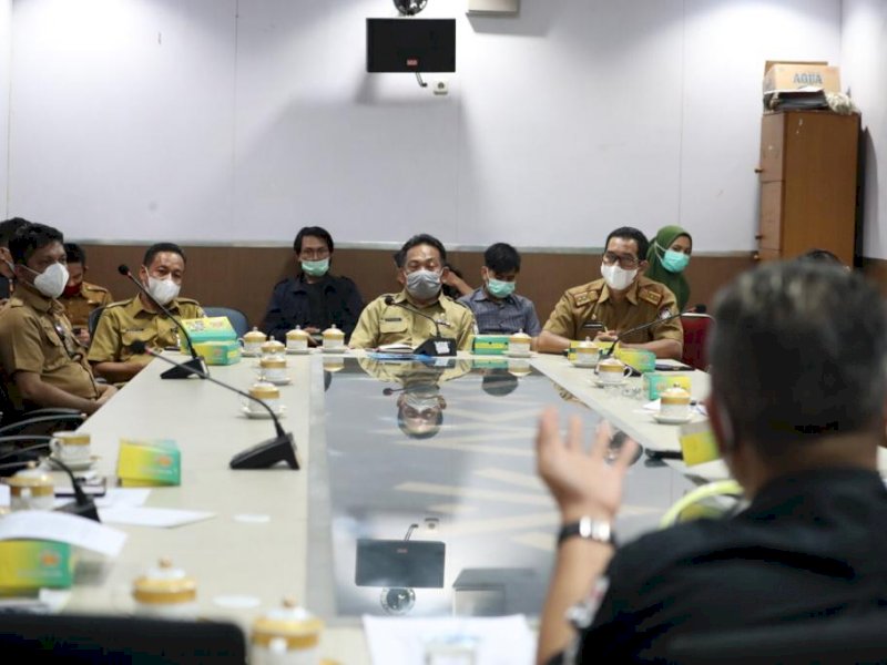 RDP Komisi A dengan pihak Pemkot Makassar. 