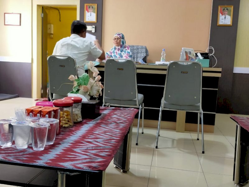 Armayani, Kepada Badan Pengelolaan Keuangan dan Aset Pemkab Wajo.