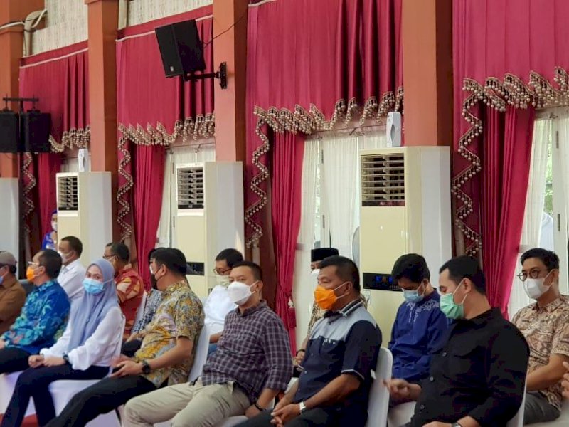 Geladi pelantikan kepala daerah, di Rujab Gubernur Sulsel. 