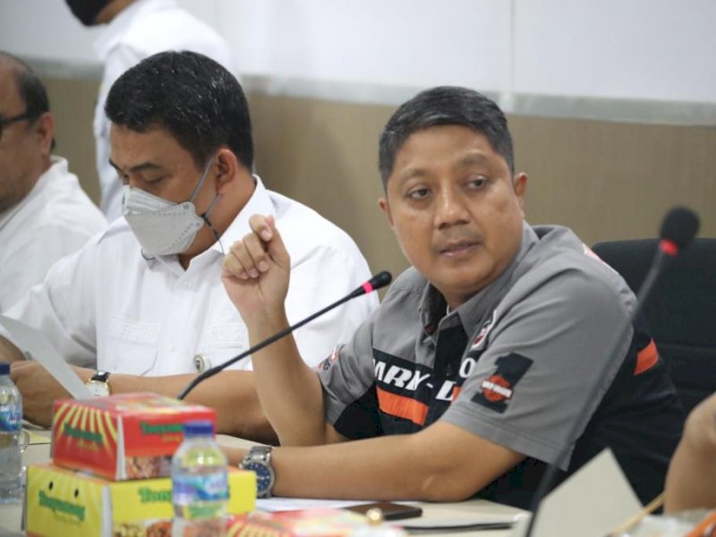 Sekretaris DPRD Makassar Andi Bukti Djufrie. 