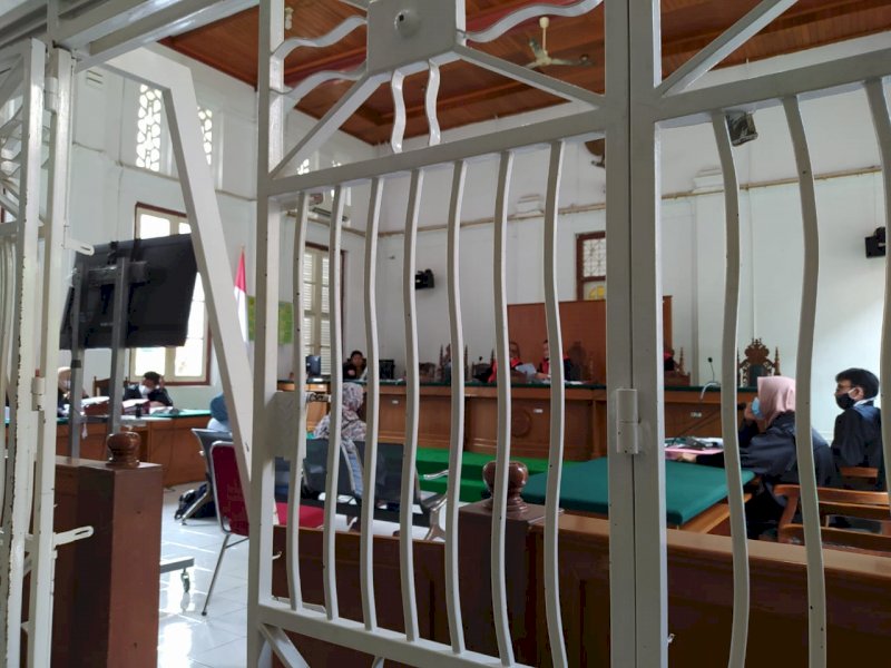 Sidang lanjutan dugaan korupsi anak perusahaan Pelindo IV. 