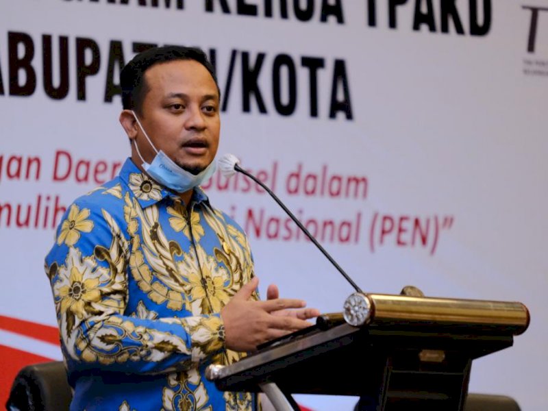 Plt Gubernur Sulsel Andi Sudirman Sulaiman.
