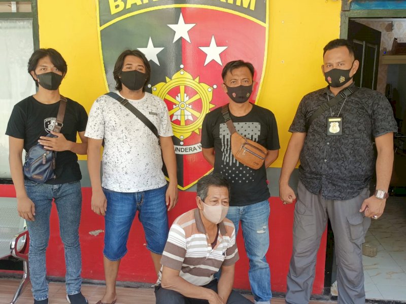 Bandar Judi Togel saat diamankan. 