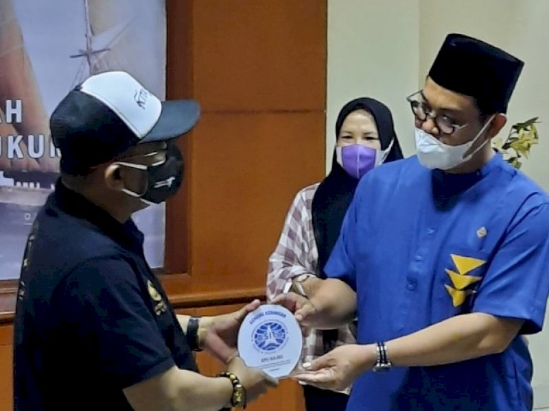 Wabup Bulukumba Edy Manaf menerima kunjungan pengurus ASITA. 