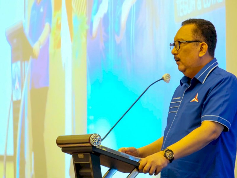 Ketua Demokrat Sulsel Ni'matullah. 