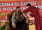 Vaksinasi Covid-19 Polres Bone Dimulai Hari Ini, Wakapolres Jadi yang Pertama