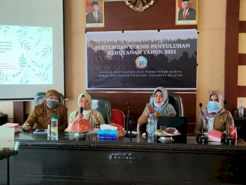Penyuluhan Kehutanan Pemprov Sulsel melalui Dinas Kehutanan. 